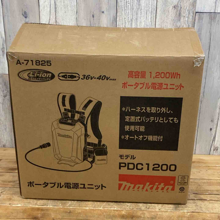 マキタ(makita) ポータブル電源PDC1200 充電器・肩掛バンド付 A-71825 【東大和店】