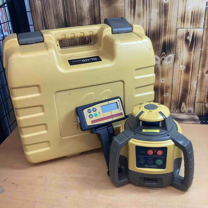 ★トプコン(TOPCON) ローテーティングレーザー RL-H5ADB(乾電池仕様)/デジタル受光器LS-100D付【越谷店】
