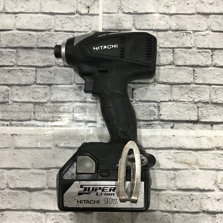 ★ハイコーキ(HIKOKI ※旧:日立工機) コードレスインパクトドライバー WH18DBEL(NN)(B)【川口店】