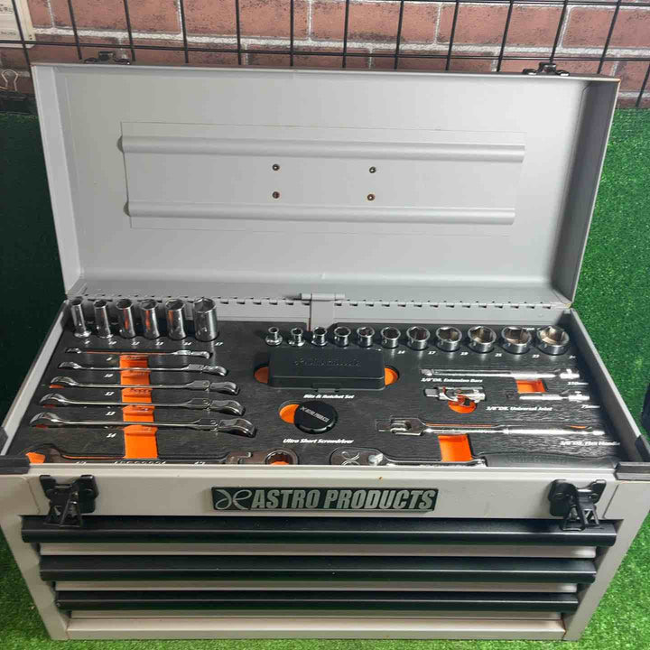 【中古品】 アストロプロダクツ 3段ツールセット TS214 限定色グレー 【藤沢店】