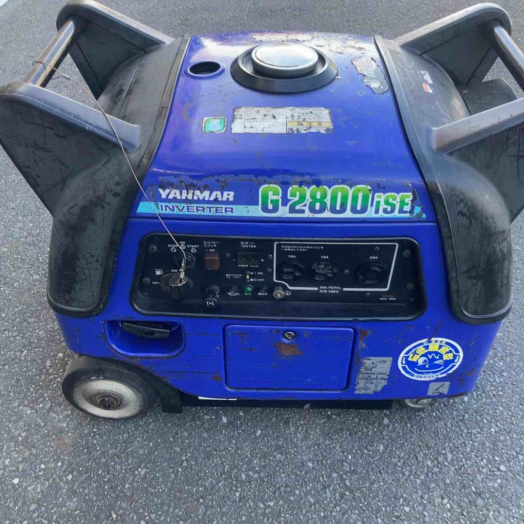 【中古品／店頭受取り限定】◇ヤンマー インバータータイプ発電機 G2800iSE 防音タイプ コンセント1個難あり【八潮店】
