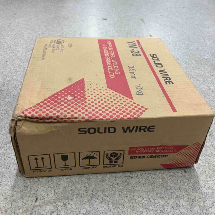 ◇ソリッドワイヤ YGW12 0.9mm 10kg/巻 YM-28、MG-50T、YM-45T適合 10kg/巻【八潮店】