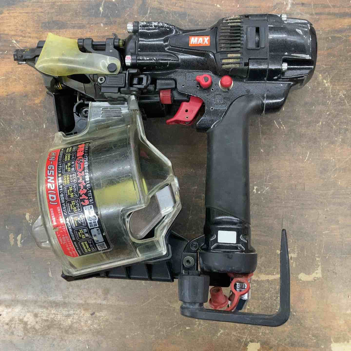 ◇マックス(MAX) 高圧エア釘打ち機 HN-65N2(D)ブラック【戸田店】