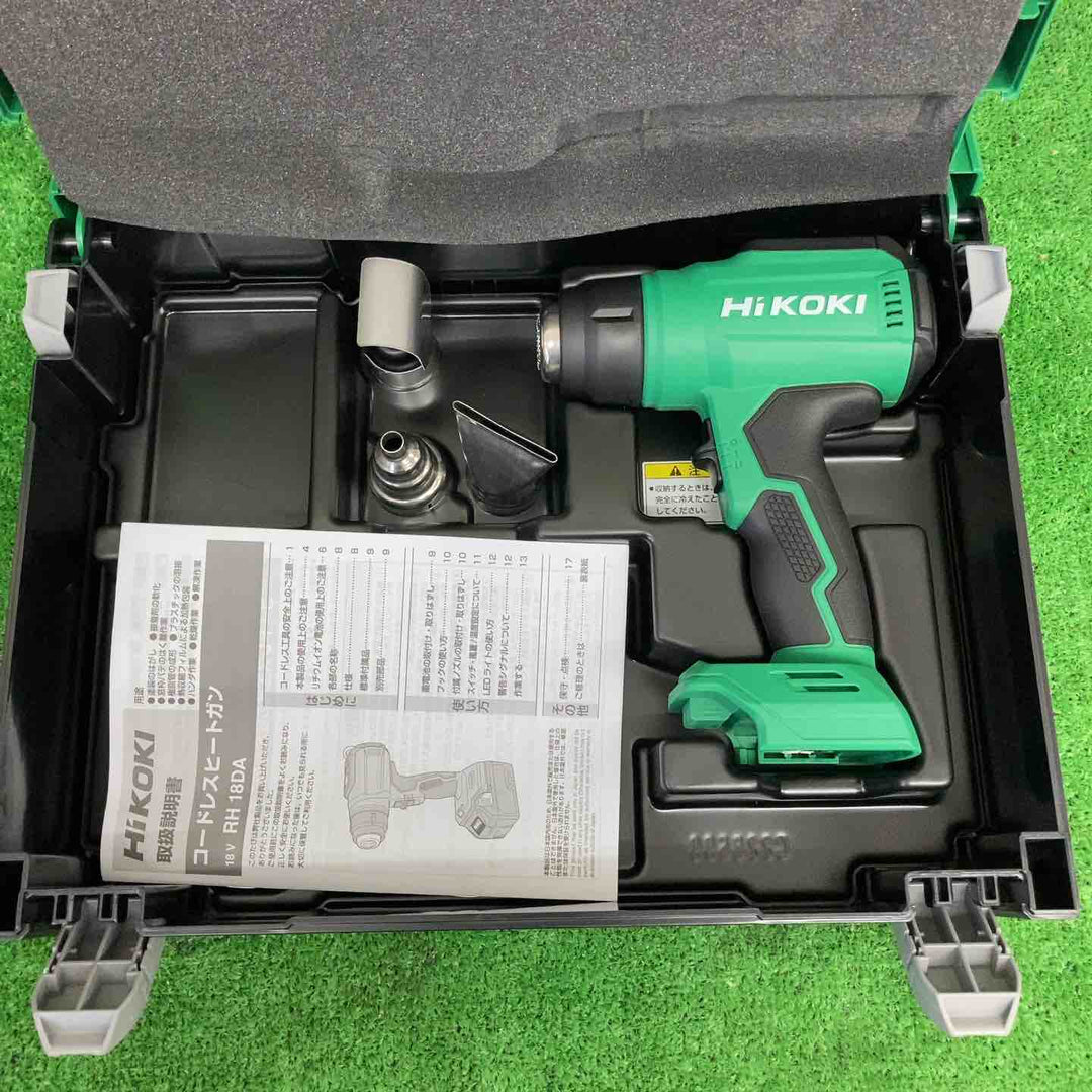 【未使用品】 ハイコーキ/HIKOKI ※旧:日立工機 コードレスヒートガン RH18DA(NNP) 【鴻巣店】