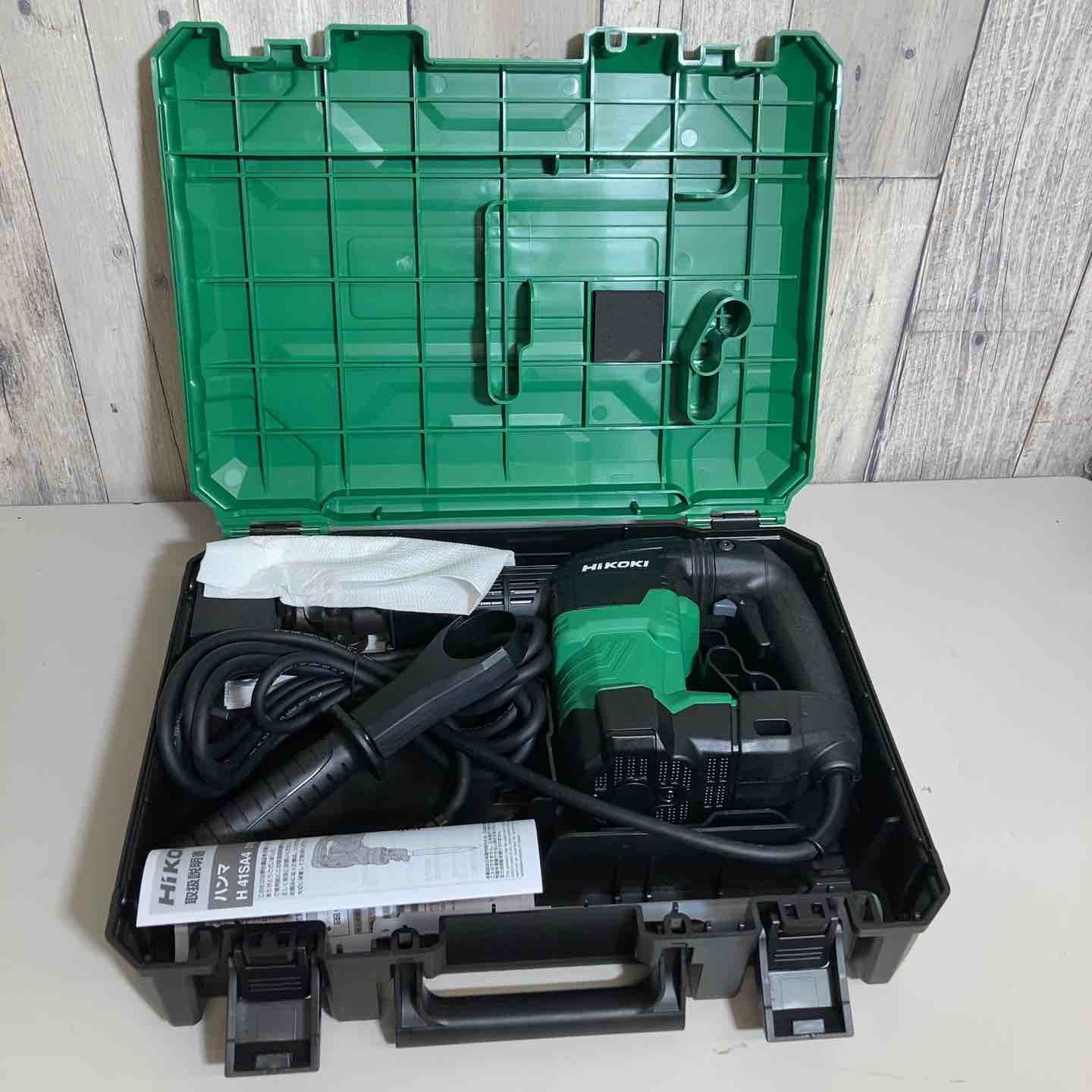 ☆ハイコーキ(HIKOKI ※旧:日立工機) ハンマ H41SA4 本体+ケース+ ☆ハイコーキ(HIKOKI ※旧:日立工機) ハンマ H41SA4 本体+ケース+