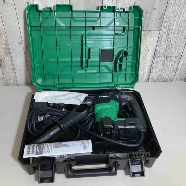 ★ハイコーキ(HIKOKI ※旧:日立工機) ハンマ H41SA4  本体+ケース+サイドハンドル 六角シャンク【戸田店】