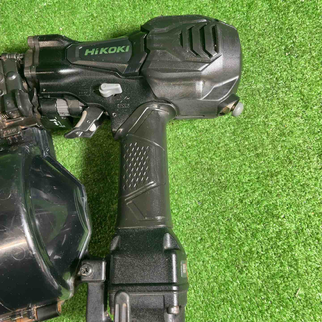 【中古品】 HiKOKI (ハイコーキ) 高圧ロール釘打機 アブソリュートブラック パワー切替機構・エアダスタ付 NV65HR2(SAB) 【藤沢店】