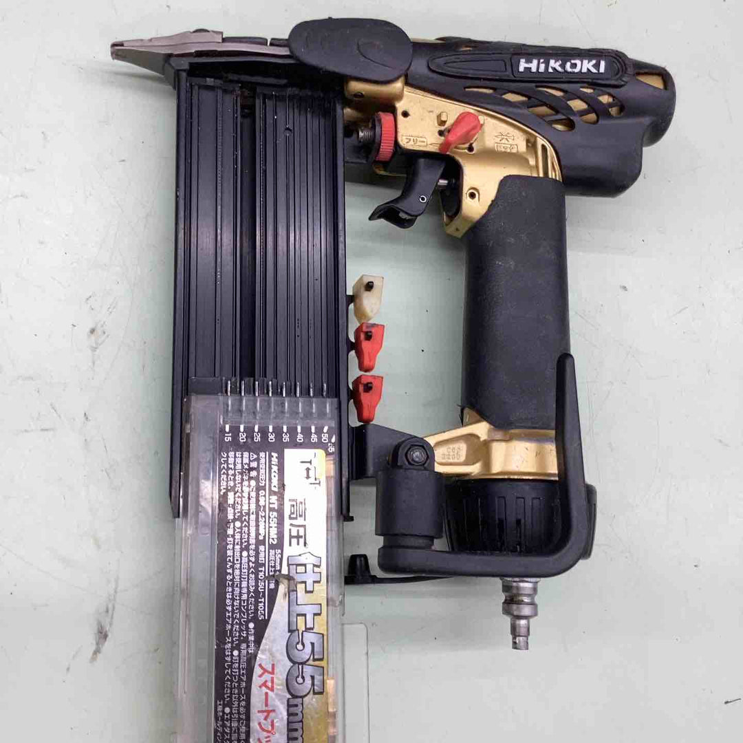 ★ハイコーキ(HIKOKI ※旧:日立工機) 高圧フィニッシュネイラ NT55HM2【越谷店】