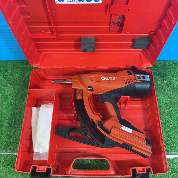 ◇ヒルティ(HILTI) ガス式鋲打機 GX120-ME 電気・機械設備用 ガス・ピン無し 打ち込み確認済み【岩槻店】