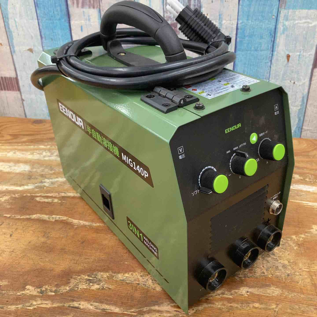 【中古品】EENOUR 半自動溶接機 MIG140P【柏店】