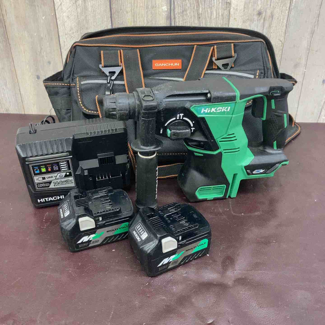 【中古品】ハイコーキ(HIKOKI ※旧:日立工機) コードレスハンマドリル DH36DPA(2XP) ハツリ はつり機【東大和店】