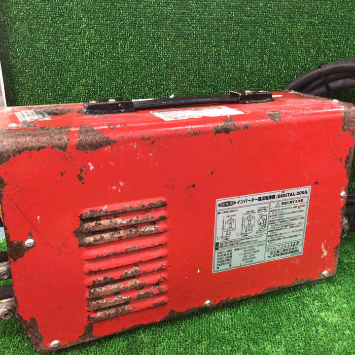 日動 直流溶接機 デジタルインバータ溶接機 単相200V専用 DIGITAL-200A【川崎店】