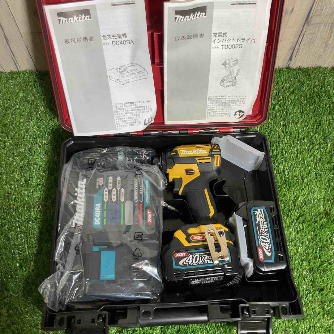 ★マキタ(makita) コードレスインパクトドライバー TD002GDXFY【戸田店】