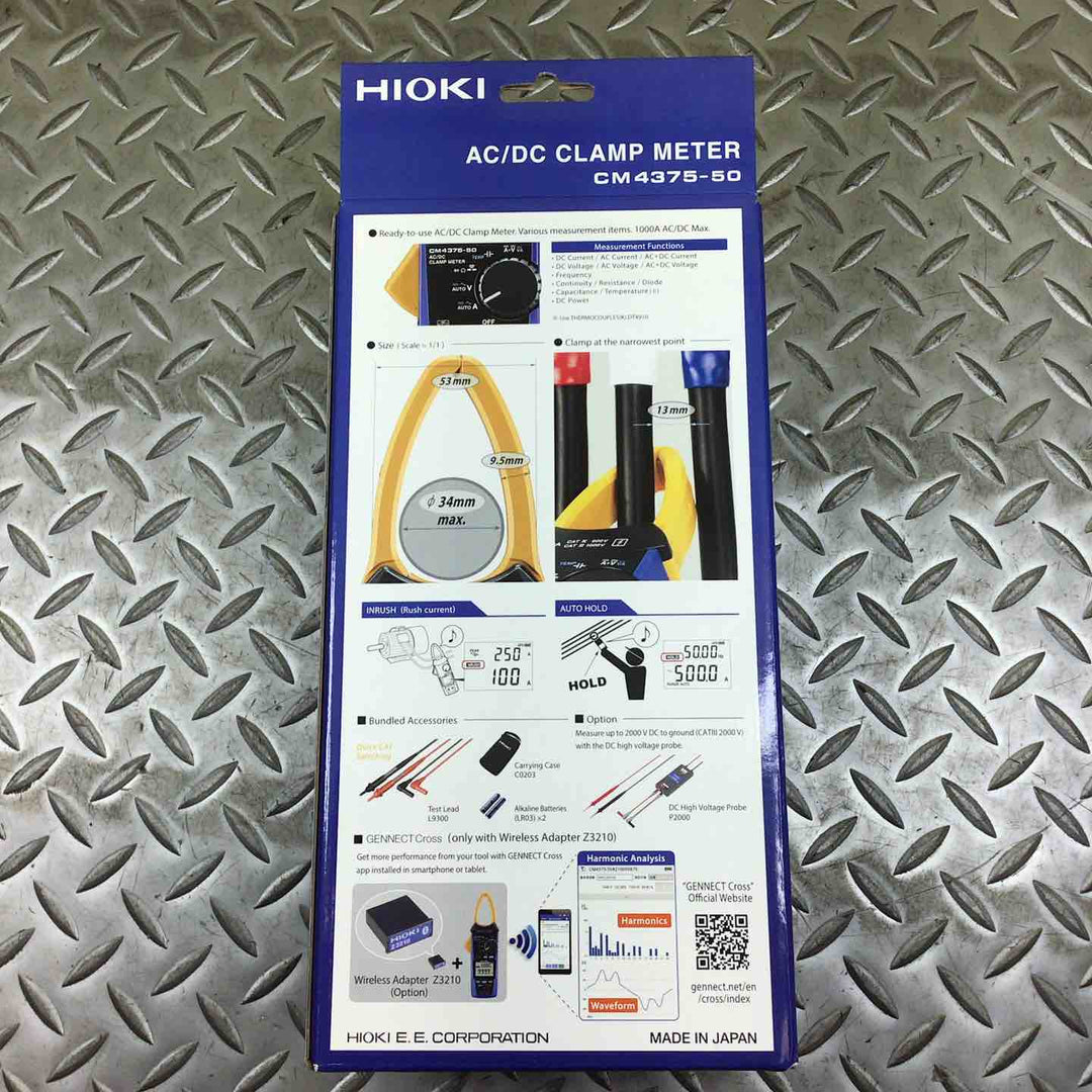 □日置電機(HIOKI) クランプメーター CM4375-50【川崎店】