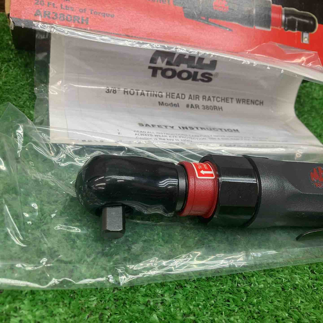 未使用展示品 MAC TOOLS（マックツールズ） 3/8"ドライブ ロータリーヘッド エアラチェット | AR3818【川越店】