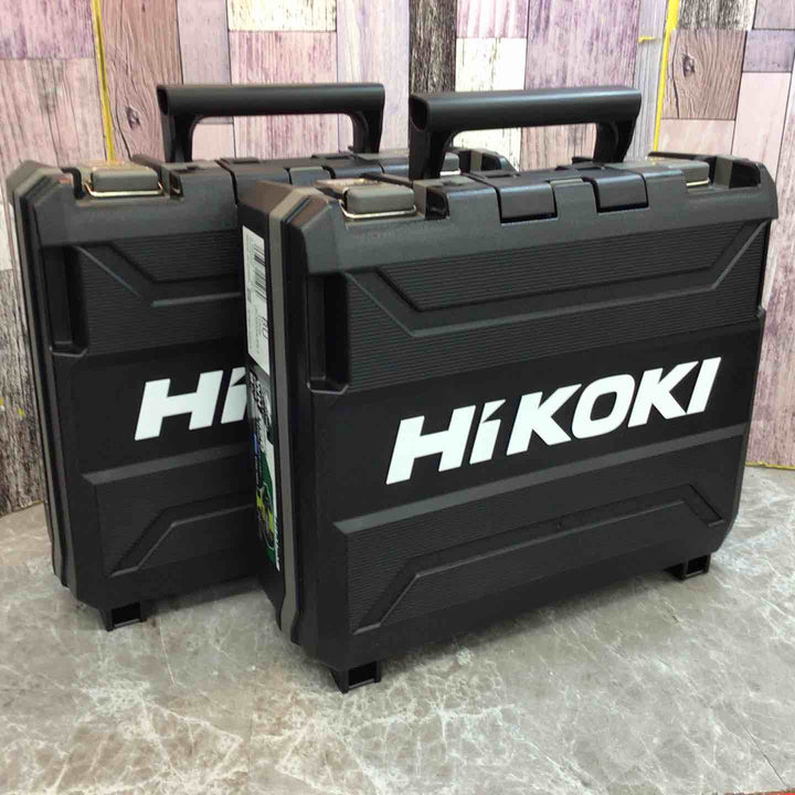 【未使用品】ハイコーキ Hikoki 36V コードレスインパクトドライバ スパイダーイエロー WH36DD(2XHYSZ) 2台セット【八潮店】
