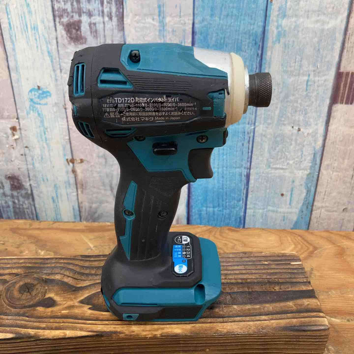 【中古品】★マキタ(makita) コードレスインパクトドライバー TD172DRGX 18V フルセット【柏店】