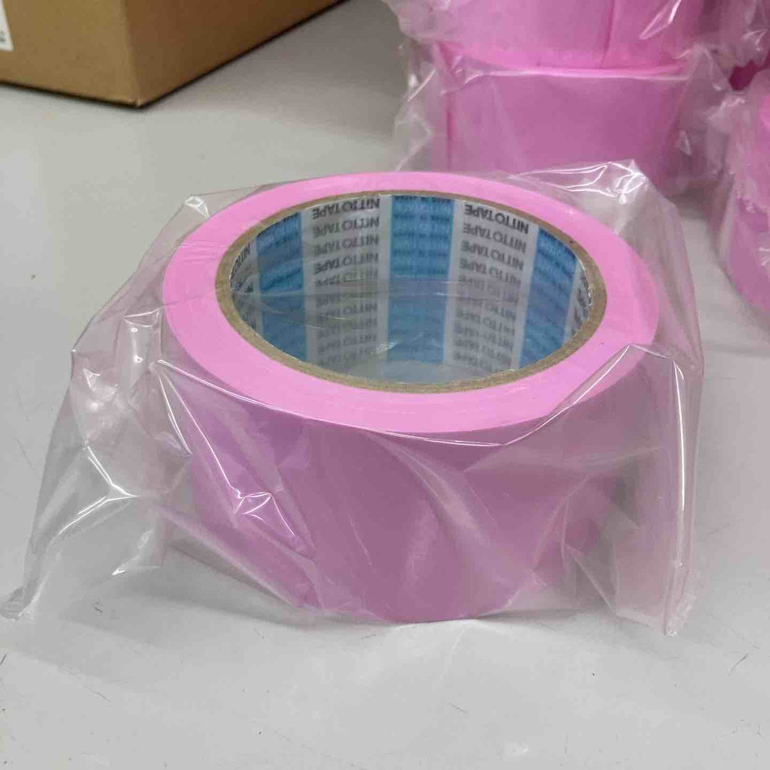 ▼日東電工(Nitto)床養生テープ さくら色 No.397 29巻 1箱 50mm×25ｍ 長期保管品【戸田店】