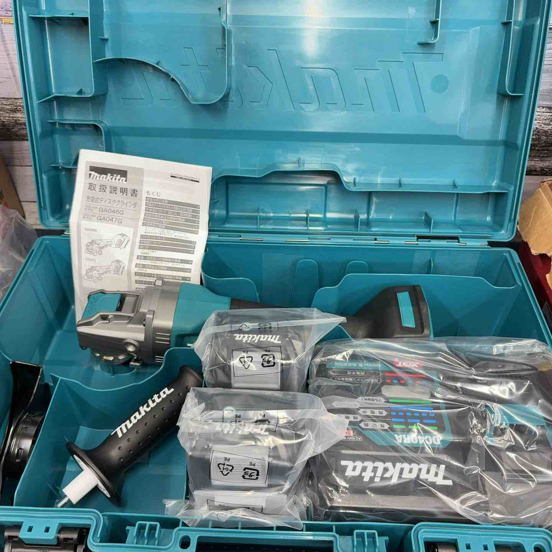 ★マキタ(makita) 125mmコードレスディスクグラインダー GA047GRMX【八潮店】