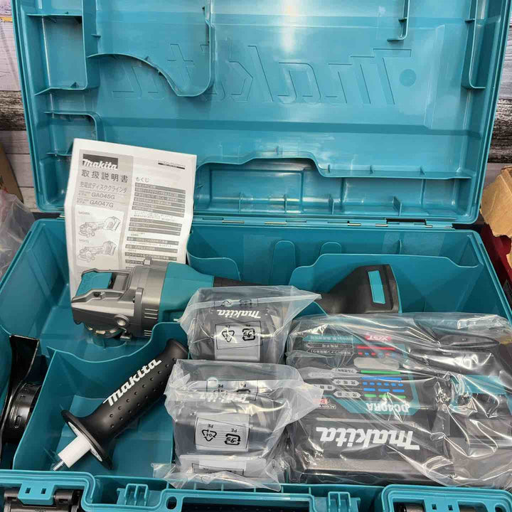 ★マキタ(makita) 125mmコードレスディスクグラインダー GA047GRMX【八潮店】