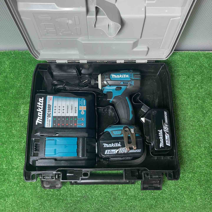 ★マキタ(makita) コードレスインパクトドライバー TD149DRFX　18V 3.0Ahバッテリー2個付き【岩槻店】