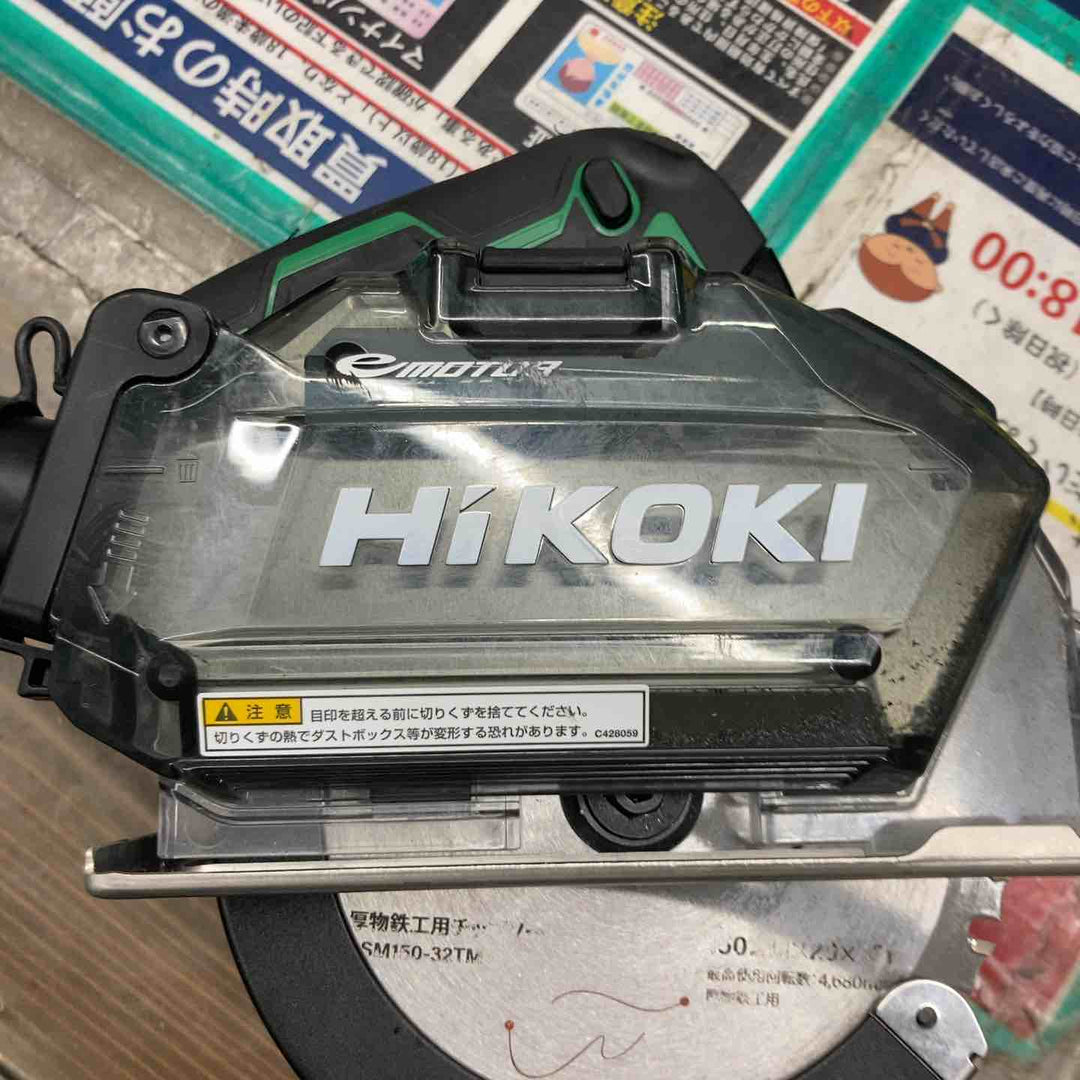 ★ハイコーキ(HIKOKI ※旧:日立工機) コードレスチップソーカッター CD3605DB(NN)ベース歪みあり【戸田店】