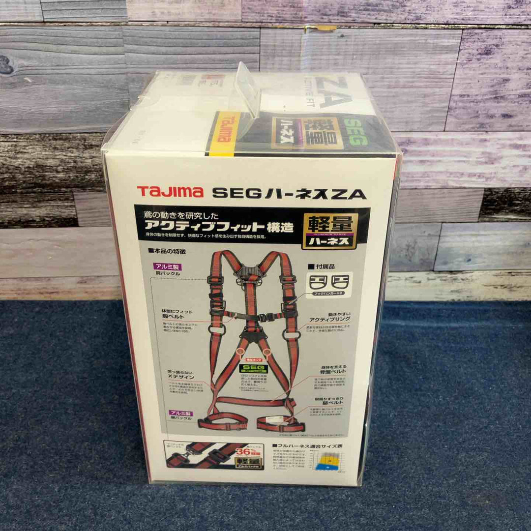 □タジマ(Tajima) ハーネスZA 赤 Lサイズ AZAL-LRE【八潮店】