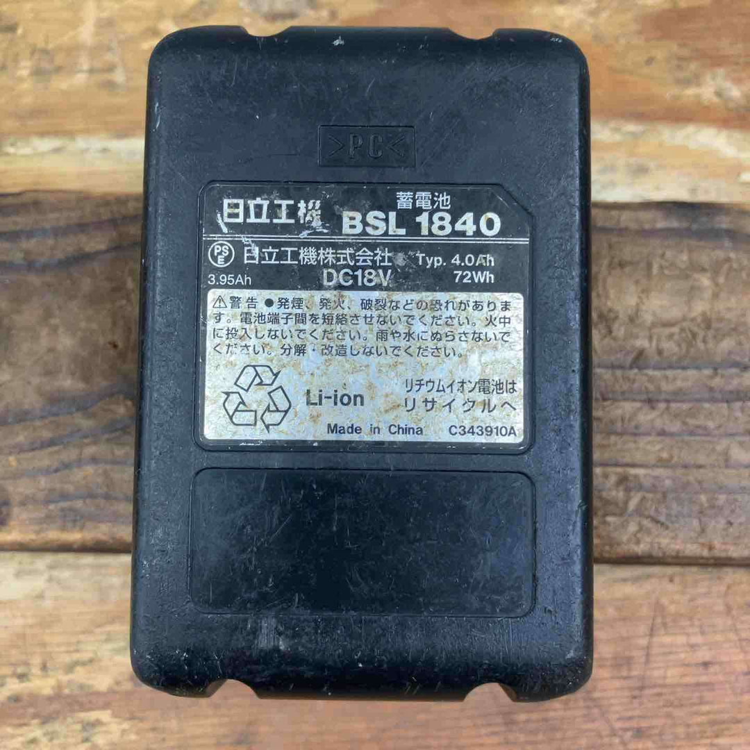 【中古品】◇ハイコーキ(HIKOKI ※旧:日立工機) コードレスタッカ本体のみ N18DSL(NN) CT線 バッテリー1個付属♪【柏店】