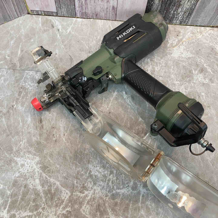 ◇ハイコーキ(HIKOKI ※旧:日立工機) 高圧エアネジ打ち機 WF4HS(AG) アブソリュートグリーン【八潮店】