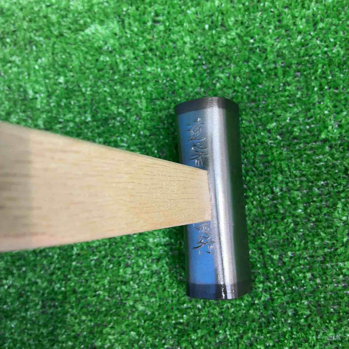 【未使用品】 道心斎正行 100匁 四角玄翁 鋼付 柄付き【藤沢店】