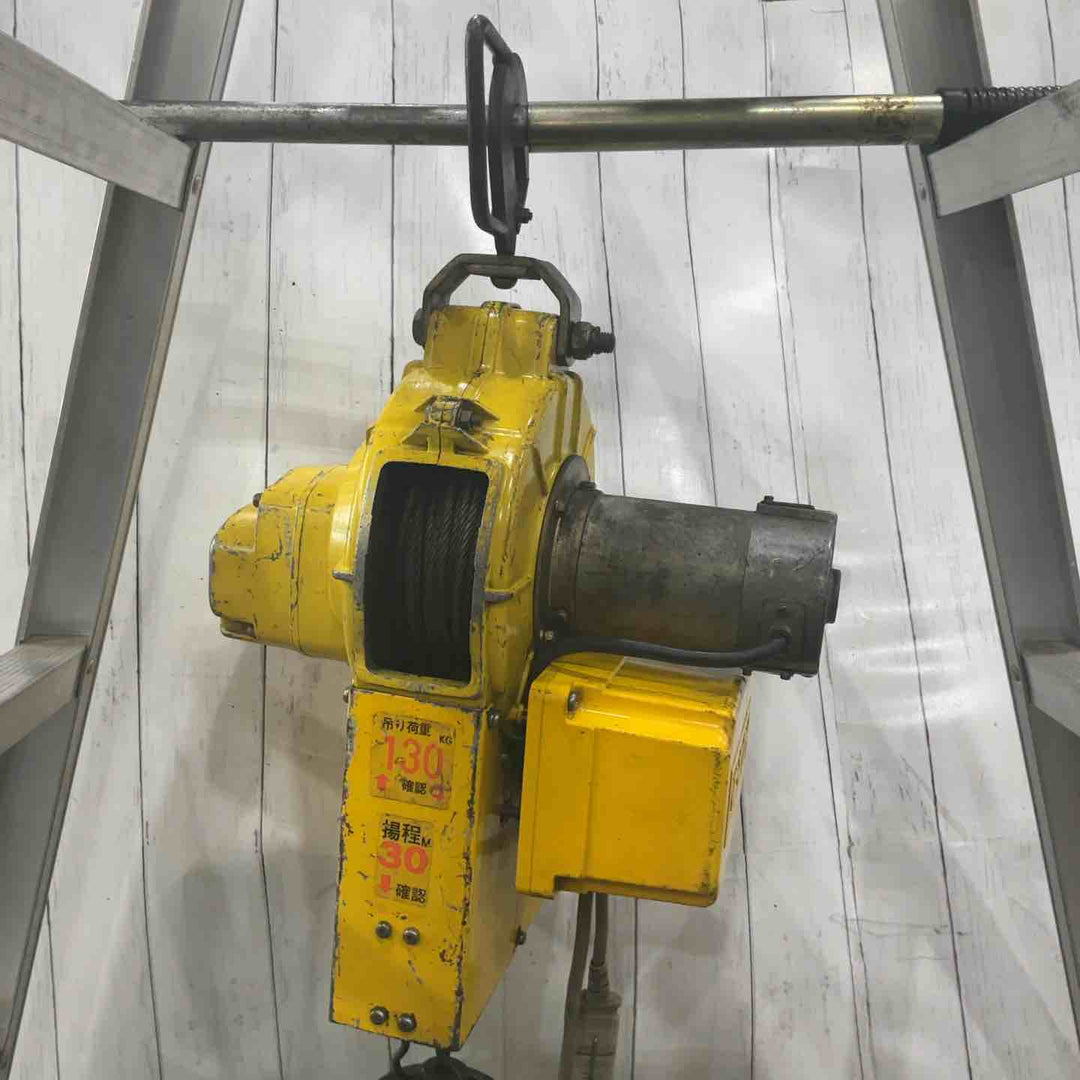 ◇トーヨーコーケン(TKK) ベビーホイスト BH-400  電動ウインチ(ワイヤー) 動作確認済【川口店】