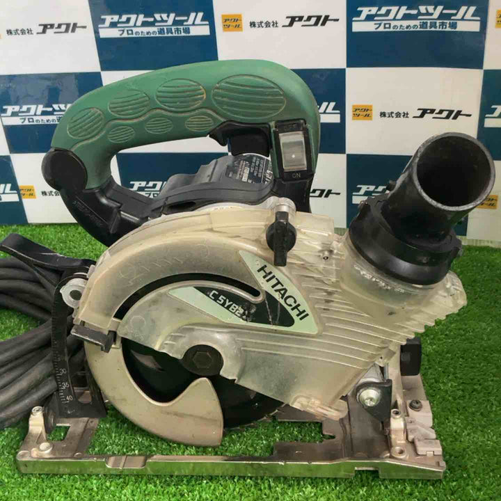 ★ハイコーキ(HIKOKI ※旧:日立工機) 集じん丸のこ C5YB2【草加店】