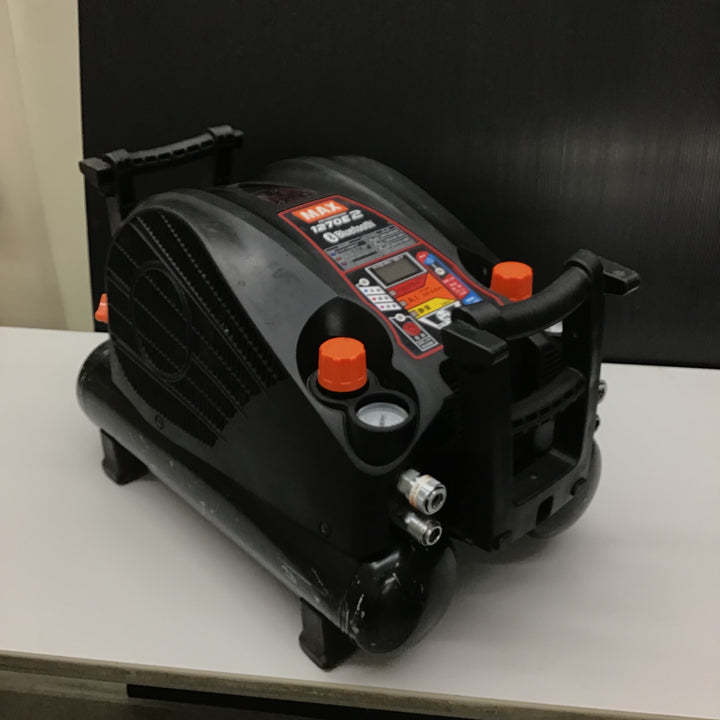 【中古品】★マックス(MAX) エアコンプレッサー AK-HH1270E2_ブラック【戸田店】