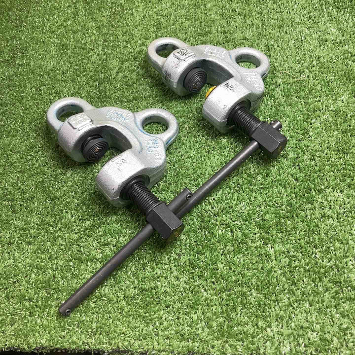 【2個セット】 イーグルクランプ 500kg（ 0.5t）ねじ式クランプ モデル：SBB-0.5 全方向【川崎店】