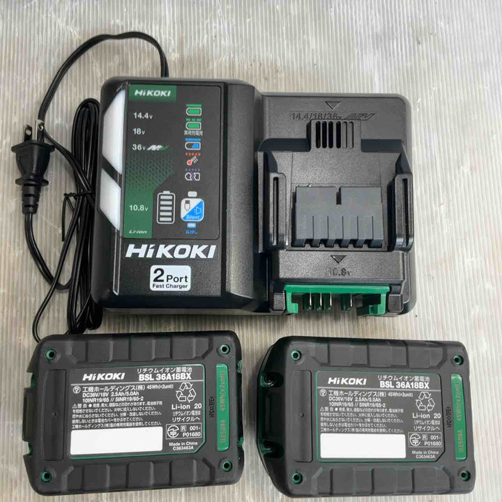 ★ハイコーキ(HIKOKI ※旧:日立工機) コードレスインパクトドライバ ストロングブラック WH36DD(2XHBSZ)【草加店】