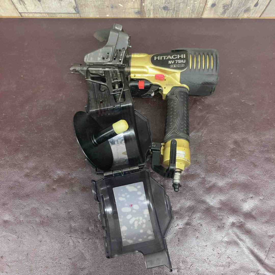 【中古品】 ハイコーキ(HIKOKI ※旧:日立工機) 高圧エア釘打ち機 NV75HJ 【東大和店】