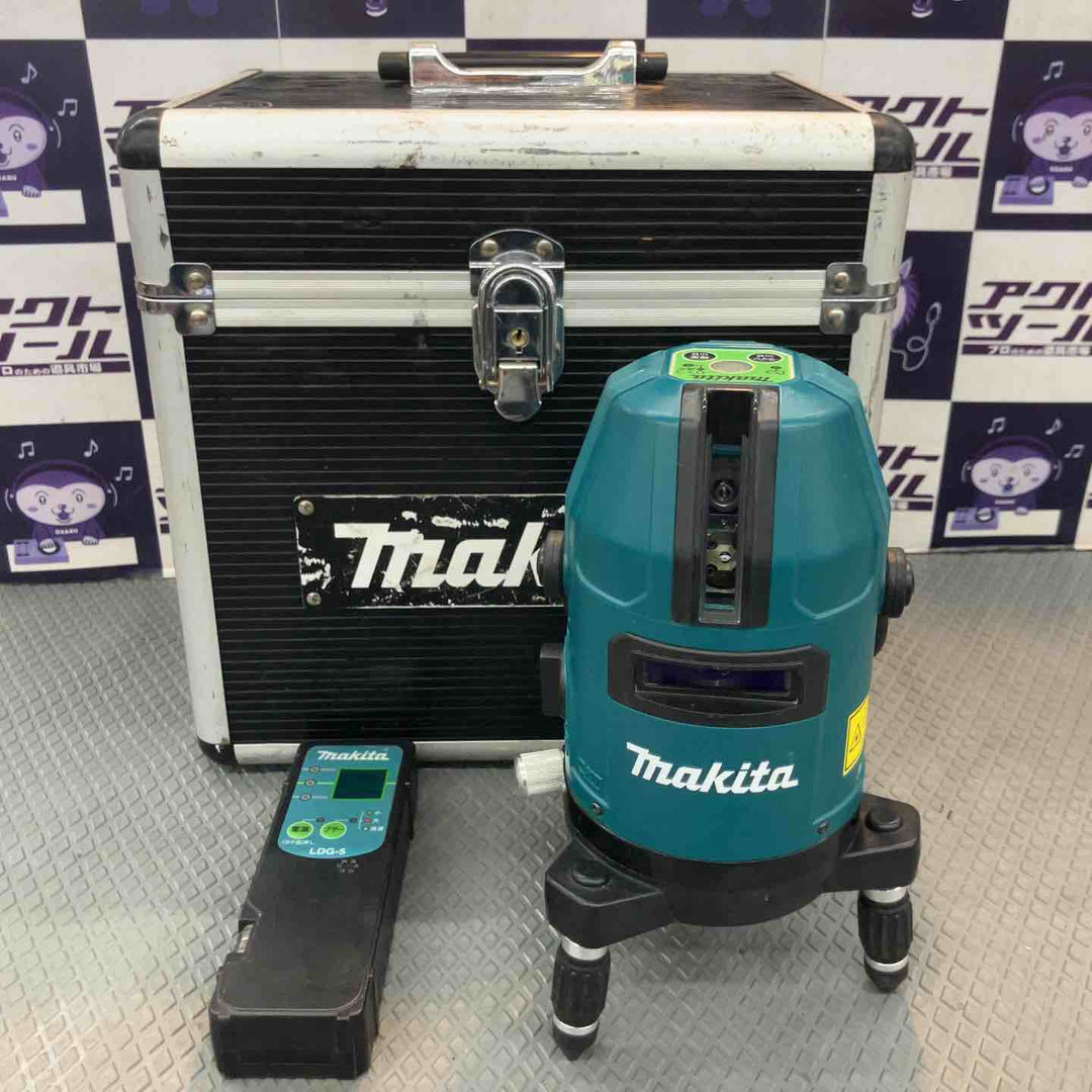 【中古品】マキタ(makita)コードレスグリーン墨出し器 CXTシンプルレーザー(本体のみ) SK10GD 縦・横【所沢店】