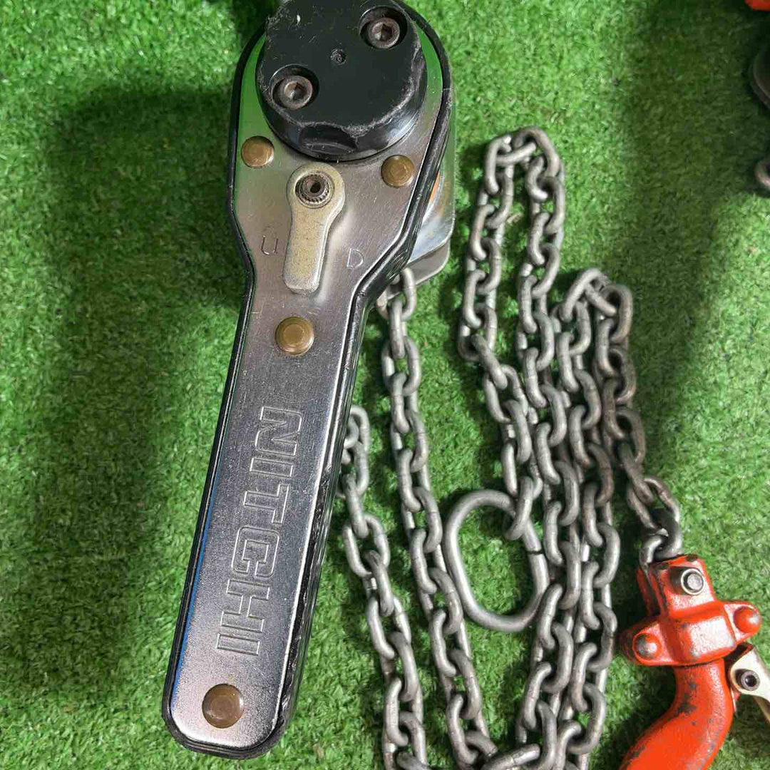 【中古品】 NITCHI　ポケットレバー　250kg ２本セット 【藤沢店】