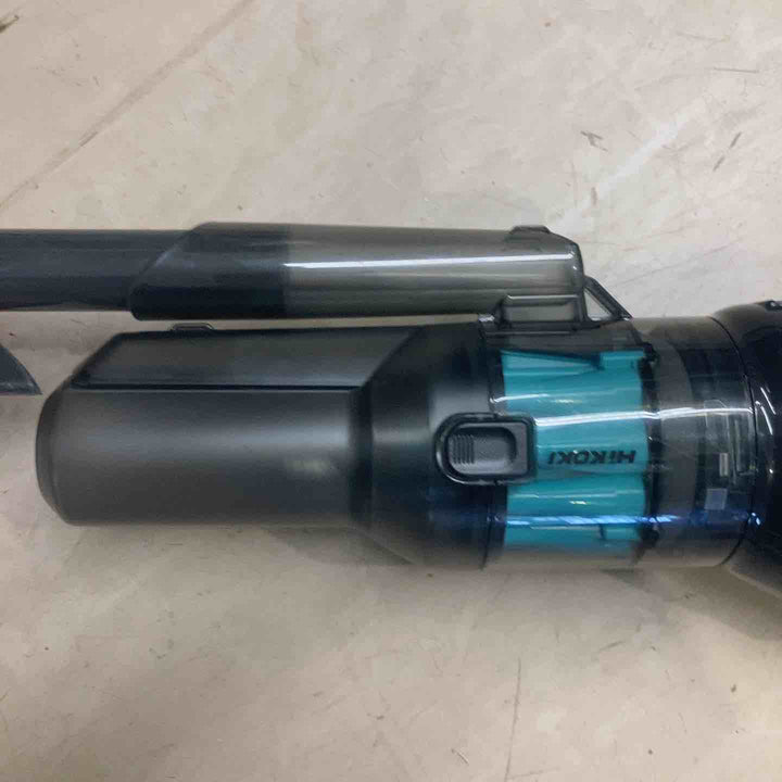 ◇HiKOKI(ハイコーキ) 36V 2段サイクロン式 コードレス クリーナー R36DB(SC)(NNAB)　本体のみ限定色カーボングレー＆アクアブルー【町田店】