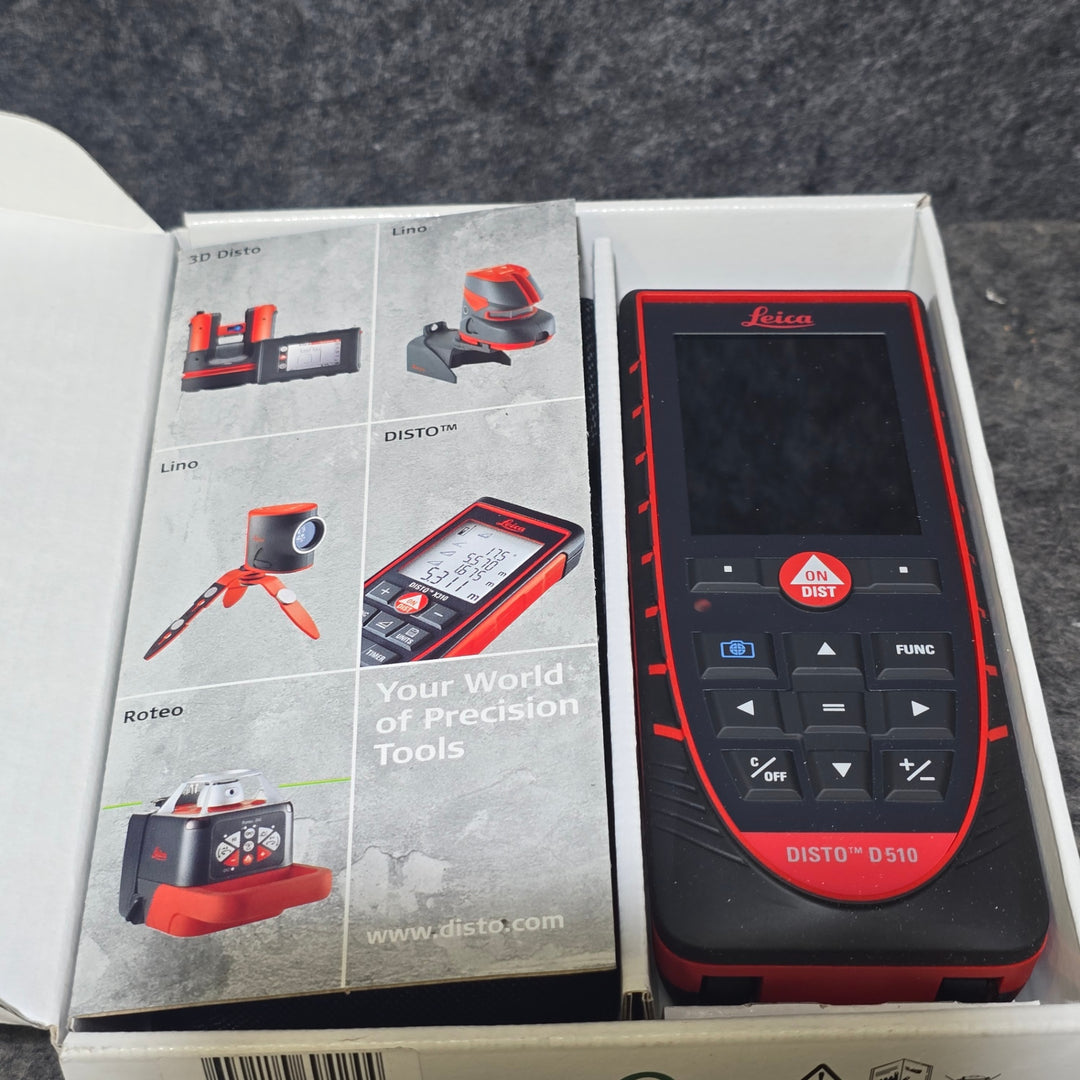 【特別特価！未使用品】ライカ(Leica) タジマ レーザー距離計 D510【桶川店】