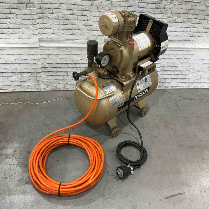 【店頭受取り限定】東芝　レシプロコンプレッサー　SP10D-4T1　200V　1/2馬力【川口店】