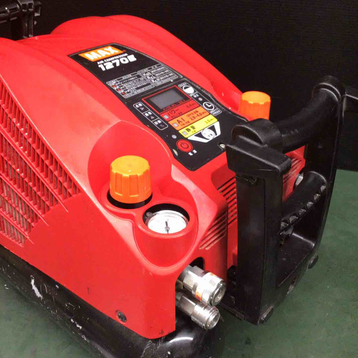 ★マックス(MAX) エアコンプレッサー AK-HH1270E_レッド【戸田店】