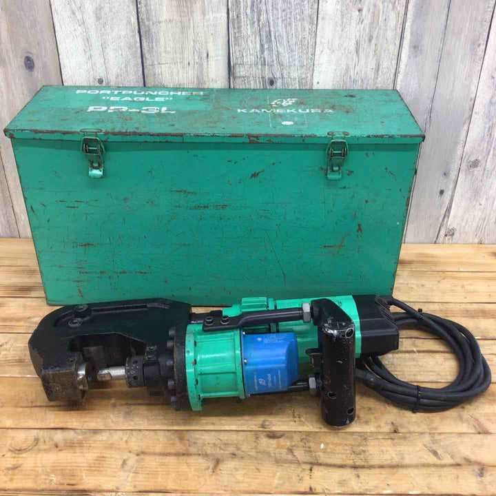 【店頭受取り限定】 亀倉精機 ポートパンチャ PP-3L 【東大和店】