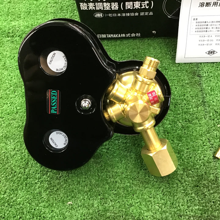 日酸TANAKA マスター6 OGガード付 Q832C　酸素調整器　溶断　溶接 関東式　【桶川店】