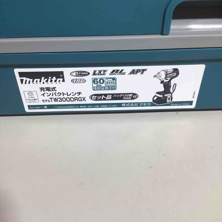 ★マキタ(makita) コードレスインパクトレンチ TW300DRGX【戸田店】