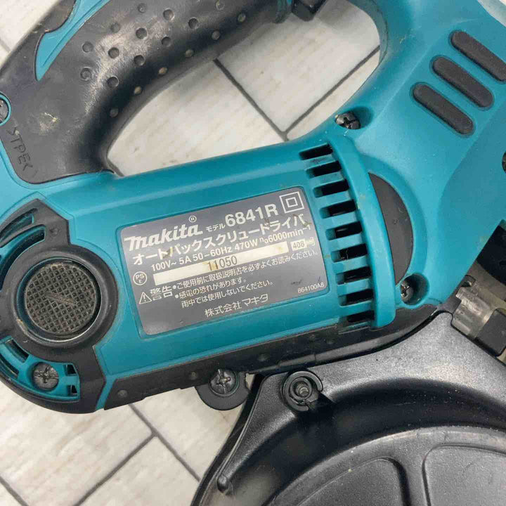 ☆マキタ(makita) オートパックスクリュードライバー 6841R【所沢店】