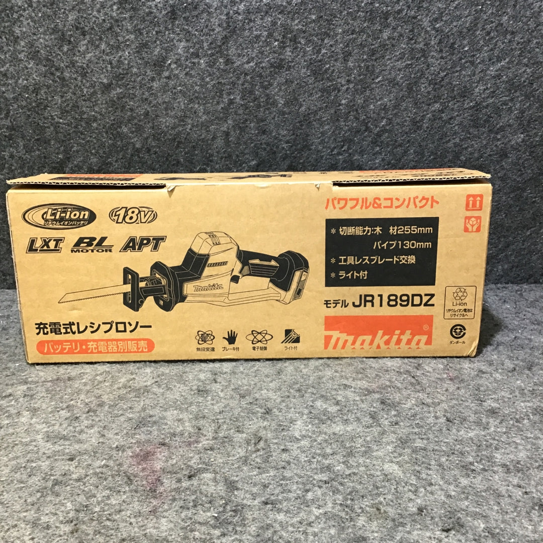 ★マキタ(makita) コードレスレシプロソー JR189DZ【桶川店】