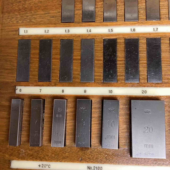 【現状品】黒田精工 ブロックゲージセット 欠品無し！ 未校正の為現状扱い【越谷店】