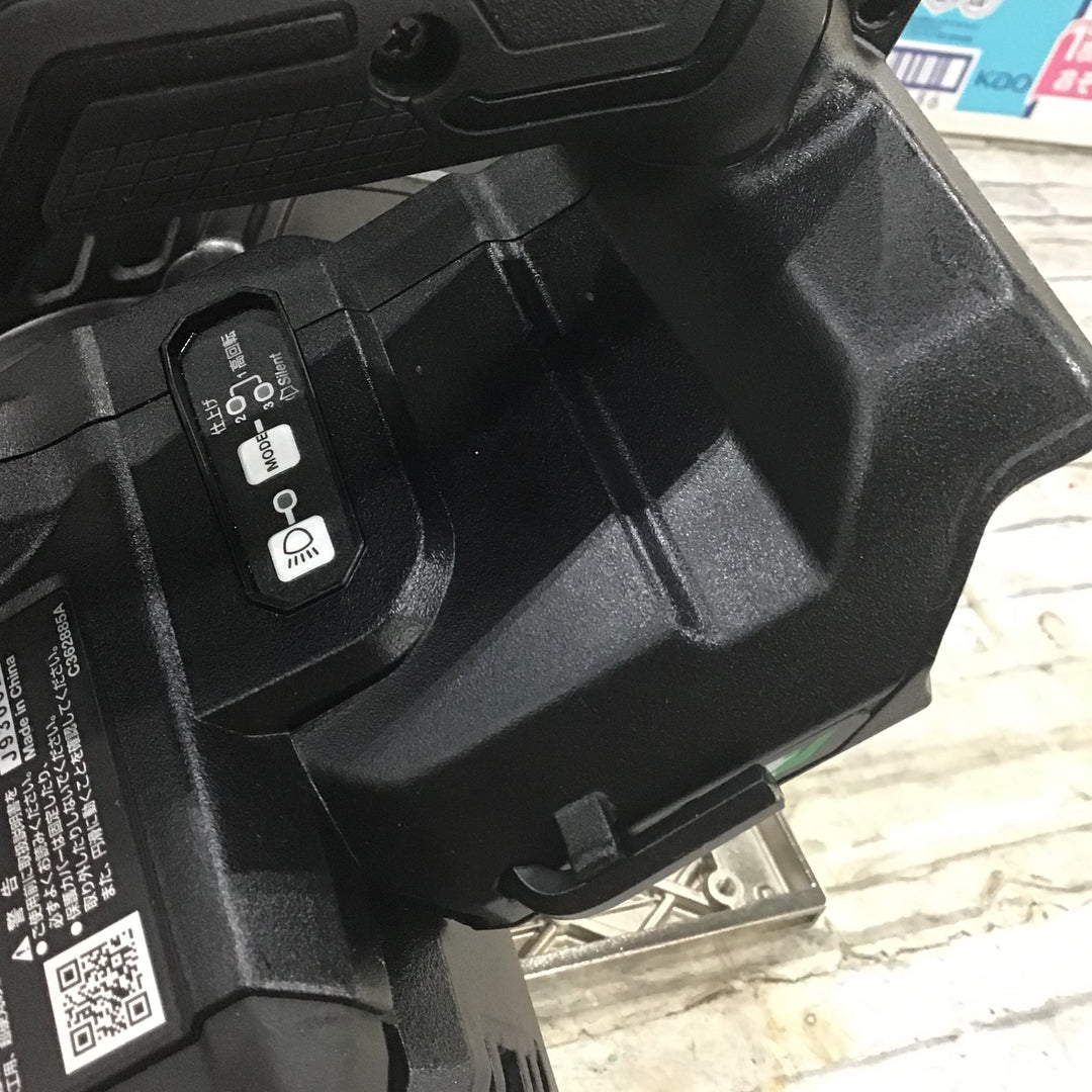 ★ハイコーキ(HIKOKI ※旧:日立工機) コードレスマルノコ C3606DB(NNB)  ベース、レバー付近の歪みあり 現状品【川口店】