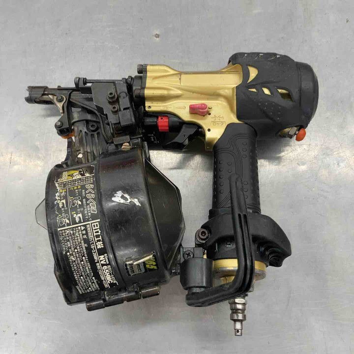 ★ハイコーキ(HIKOKI ※旧:日立工機) 高圧エア釘打ち機 NV65HMC【所沢店】